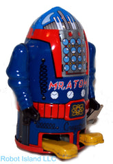 ARRIVED! Blue Mr. Atomic Robot Tin Toy Windup SALE!