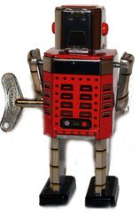 ARRIVED! Pixel Robot Wind up Tin Toy