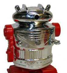 Robot Windup Japan Chrome Vintage