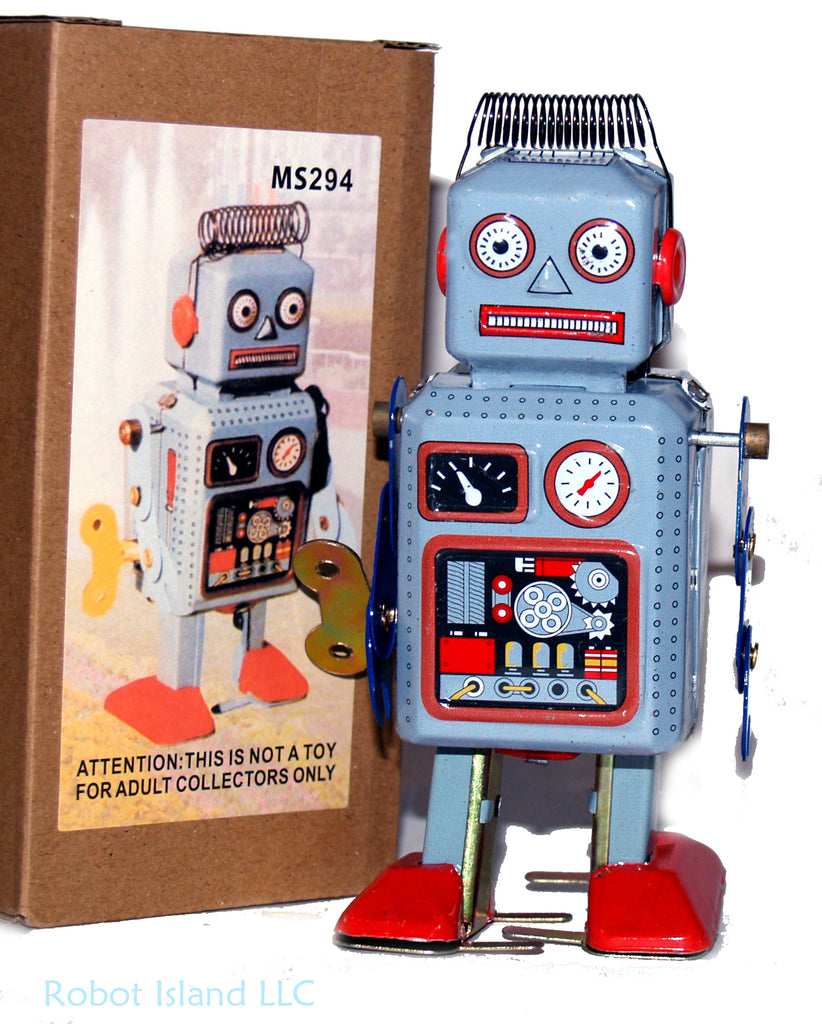 vintage robot toys