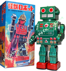 ARRIVED! Green Metal House Robot Japan Dino Robot Limited Edition