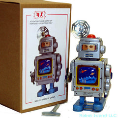 Television Spaceman Robot Astronaut Tin Windup Horikawa Style